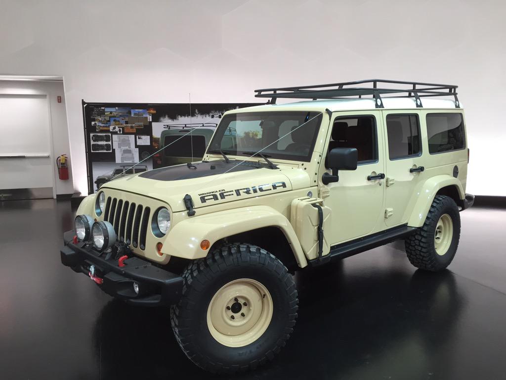 Jeep Africa Concept; Easter Jeep Safari 2015